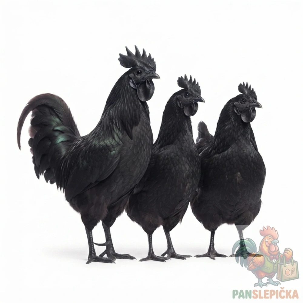 Ayam Cemani -CHOVNÝ KMEN
