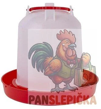 Plastová překlopná napáječka pro drůbež (1,5 l – 14 l)