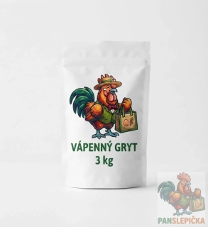 Vápenný grit pro drůbež 3 kg